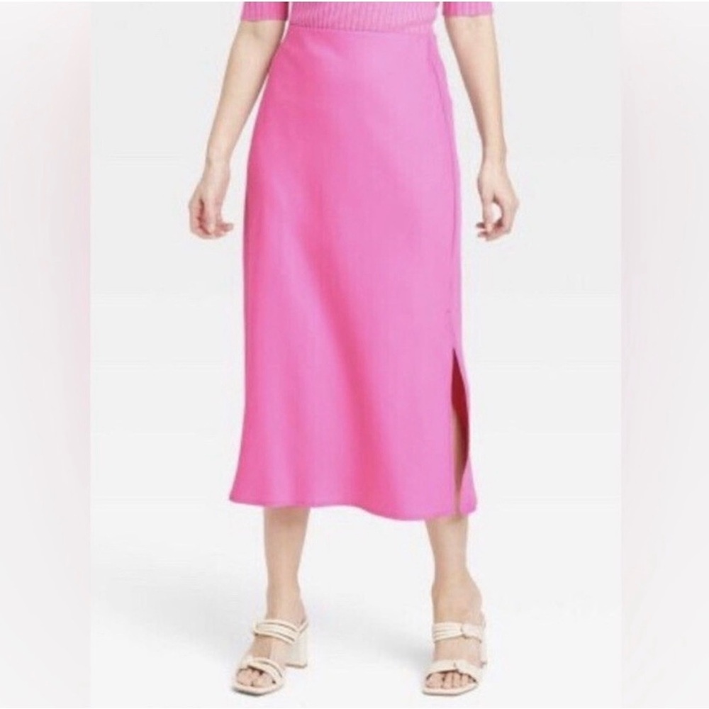 Target Women's Midi A-line Slip Skirt